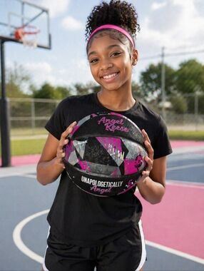 Angel Reese Outdoor Basketball Size 6 Unapologetically Angel Youth Womens Ball